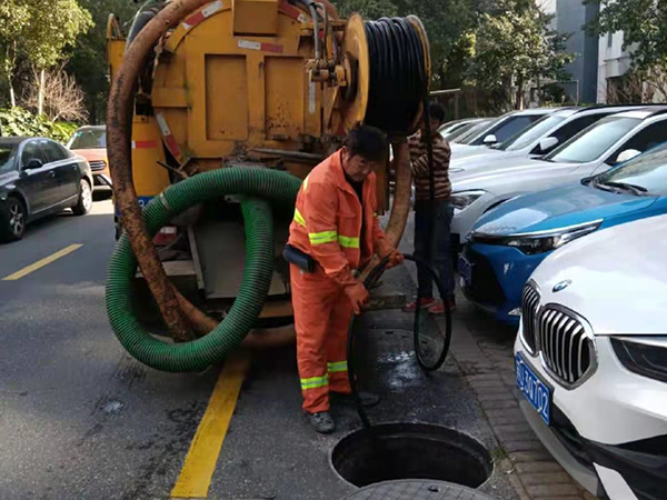 深泽排污管道清淤