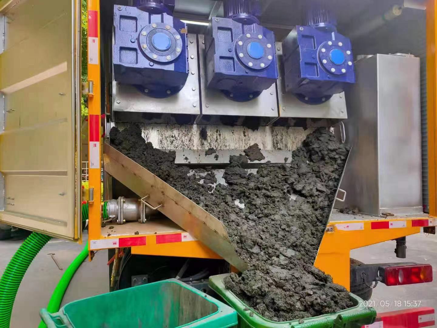 深泽化粪池清掏城市维护站-泥浆净化干湿分离处理